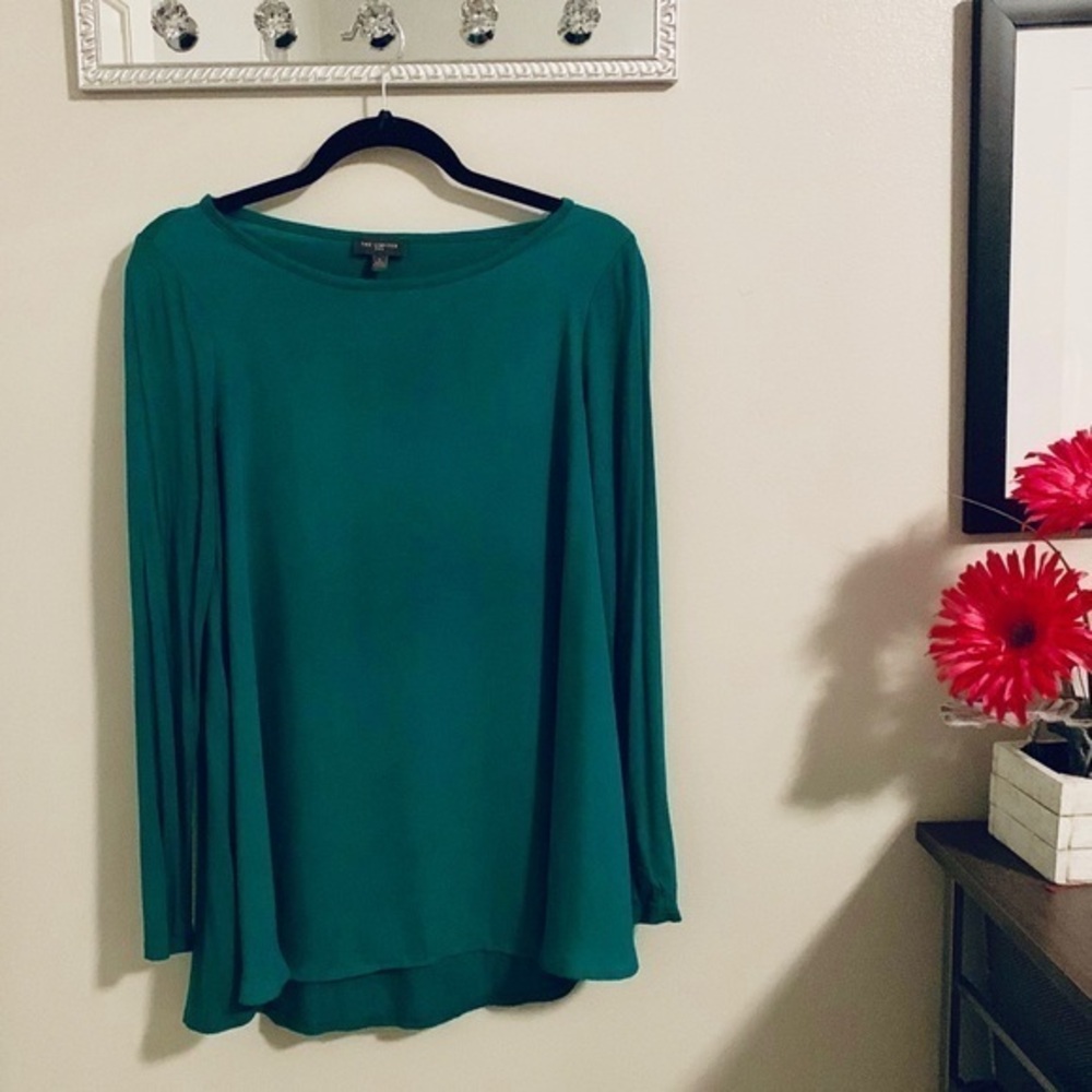 THE LIMITED Green Tunic-S
